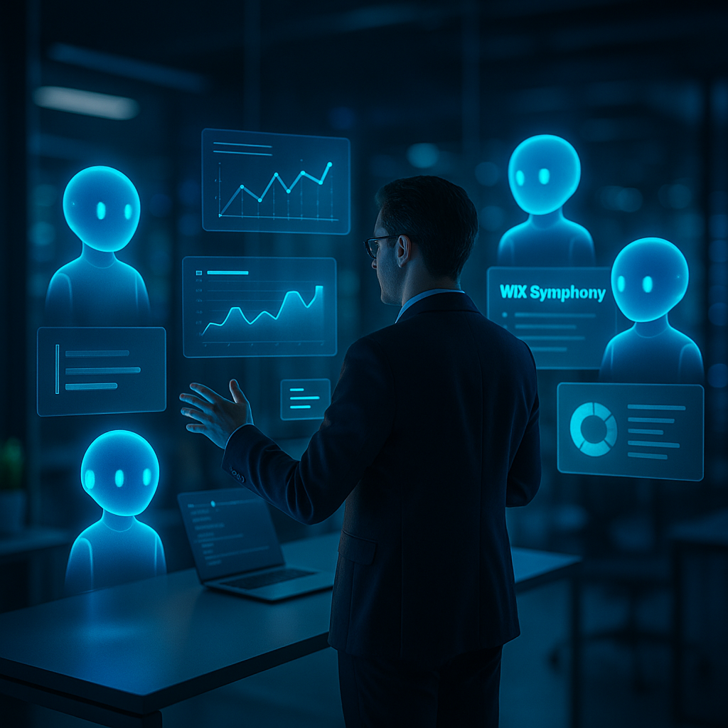 The End of the Solopreneur Struggle: Wix Symphony and the Rise of the AI Workforce