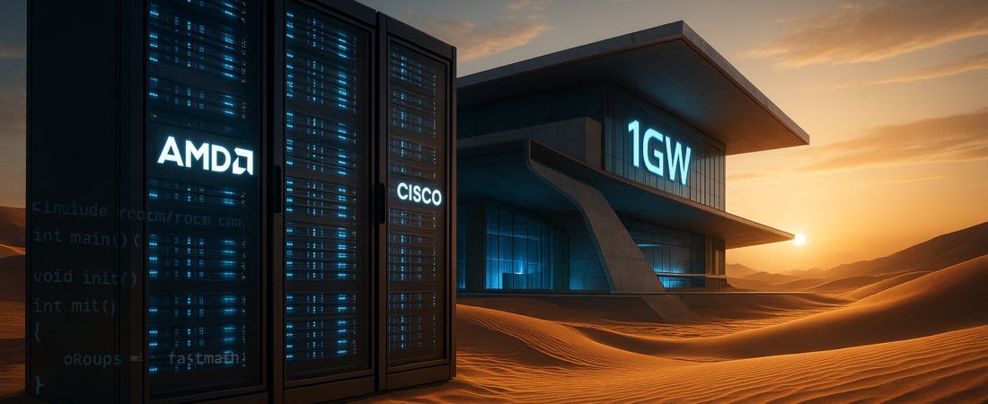 The 1 GW Gamble: How AMD and Cisco Are Wiring Saudi Arabia for the AI Century
